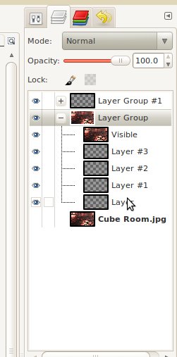 Layer grouping