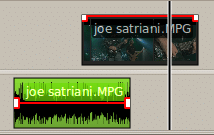 Separate audio and video