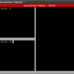 Splitting the screen into windows