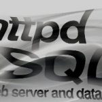 lighttpd + SQLite