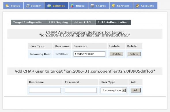 CHAP Authentication