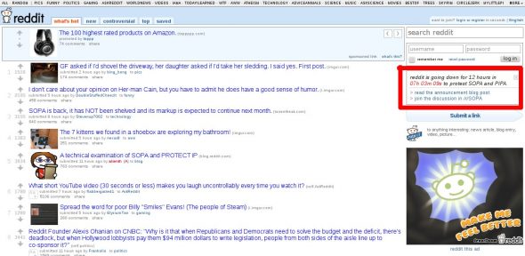 reddit.com discussion forum will go dark for 12 hours -- and their clock is ticking