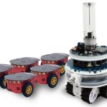 From left to right: Pioneer robots and the Foot-bot robot