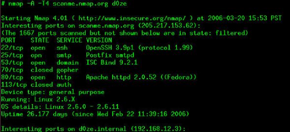 Have you checked out the new Nmap yet?