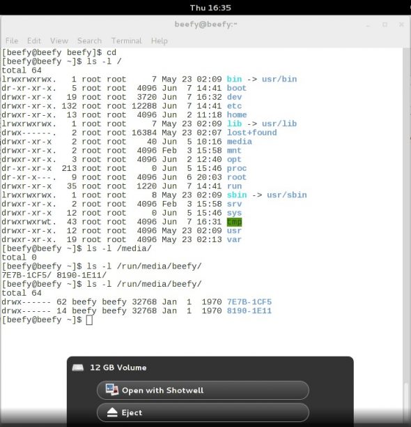 Filesystem cleanup and relocated mount points