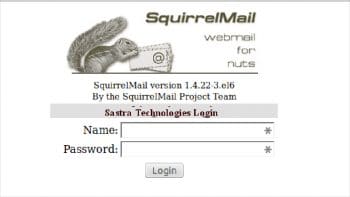 Figure 2 Squirrel mail