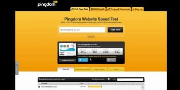 Figure 1 Pingdom result