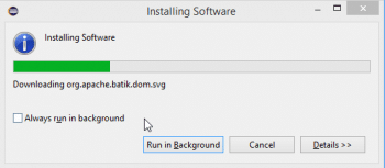 Figure 14 Installing Software