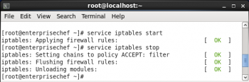 Figure 6 iptables start  stop