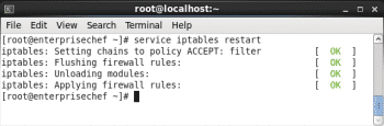 Figure 8 iptables restart