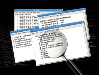 Magnifying glass searching code