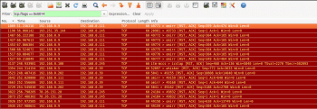 Screenshot4 RST ACK Packets