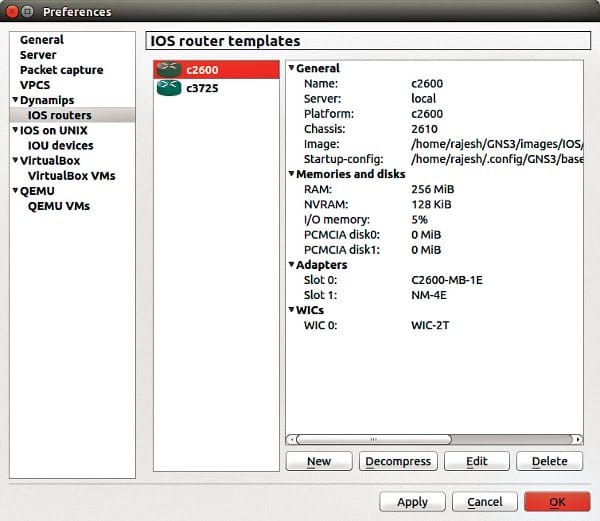 The Basics of Graphic Network Simulator 3 (GNS3)