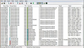 Figure 2.Processmonitor-Filesystem