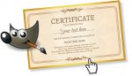 Automating Certificate Generation for Events Using GIMP