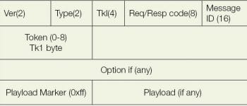 Figure 2 CoAP message format