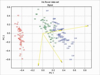 Figure 9 Biplot