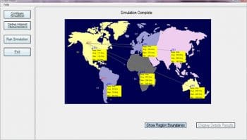 Figure 2 GUI of Cloud Analyst