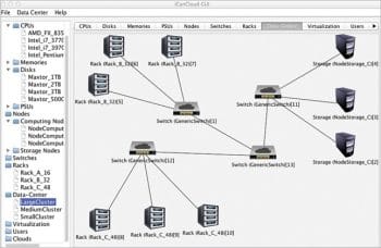 Figure 4 iCanCloud GUI