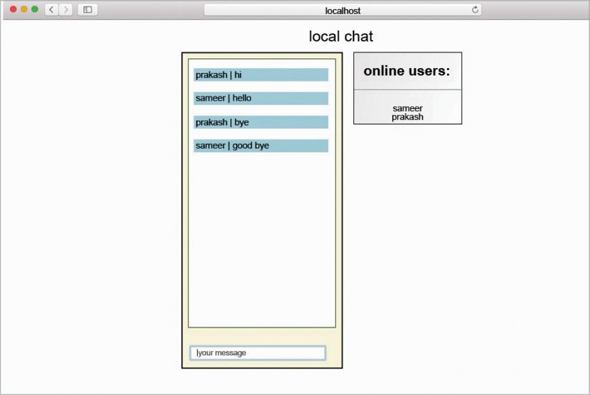 Develop Real-time Applications with WebSockets and Socket.IO, Using Node.js