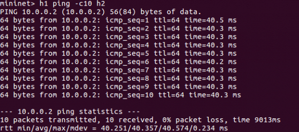 Delay induced ping