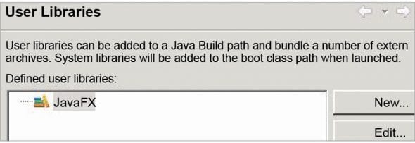 Developing a basic GUI application using JavaFX in Eclipse