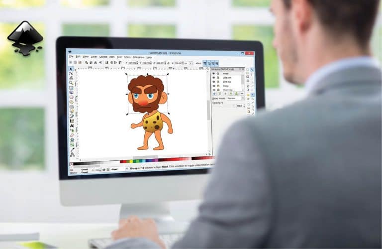 Caricaturing with Inkscape open source for you (OSFY)