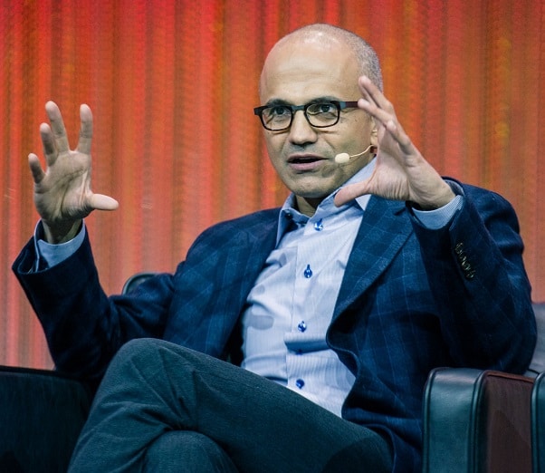 Microsoft CEO, Satya Nadelaa