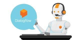 Robot DialogFlow chatbot