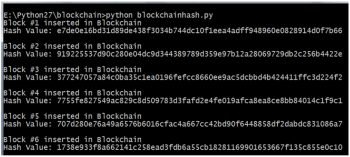 Using Python Tools for Blockchain Programming 1