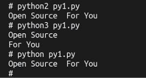 A Few Minor Differences Between Python 2 and Python 3