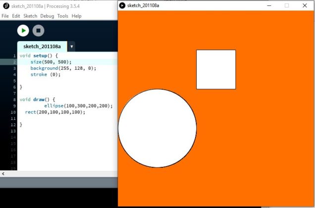 Processing: A Programming Language for Animation
