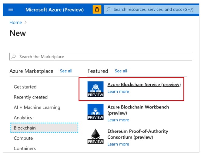 An Introduction to Microsofts Azure Blockchain Service