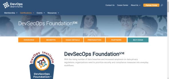  DevOps Institute - DevSecOps Foundation certification