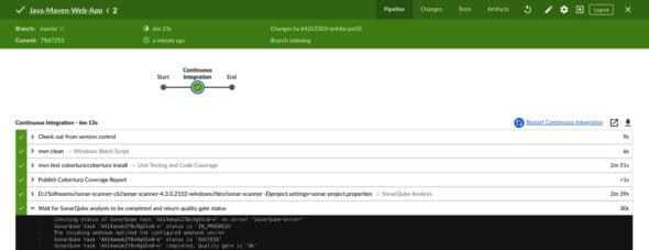  SonarQube ‘quality gate’ check in Jenkins pipeline