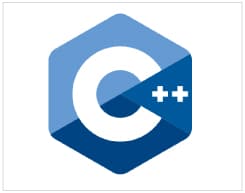 The logo of C++ adopted by ISO