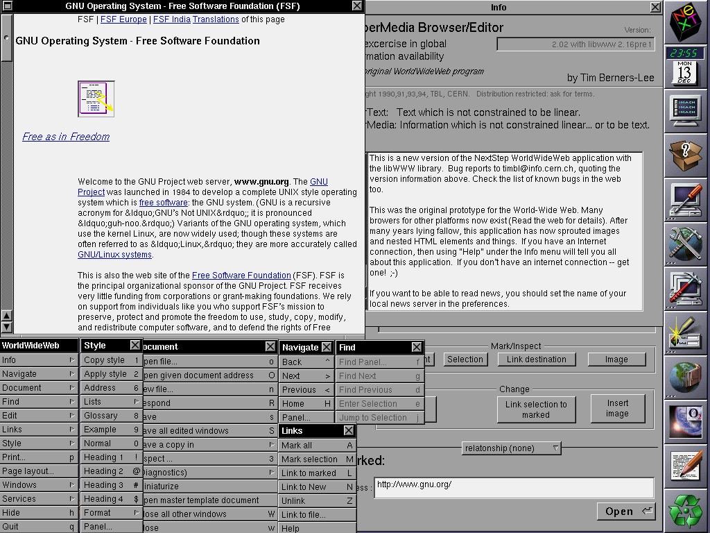 World Wide Web, 1994