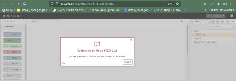 Node-RED in the browser 