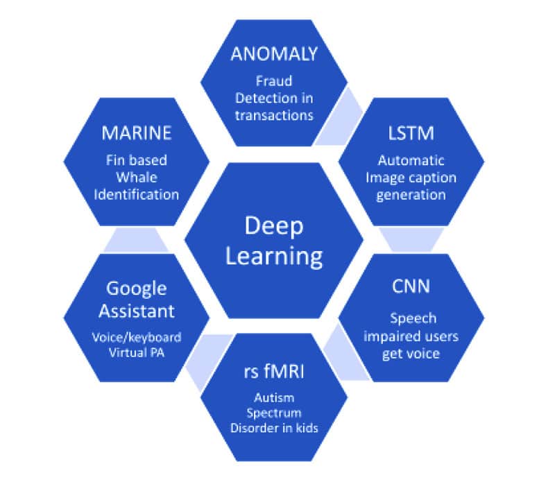  Diverse deep learning applications