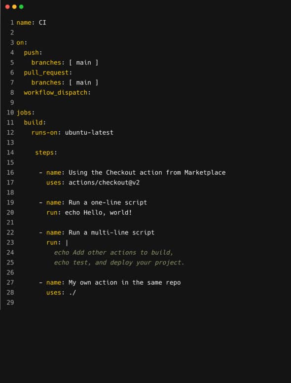  Example workflow file