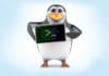 penguin with linux command