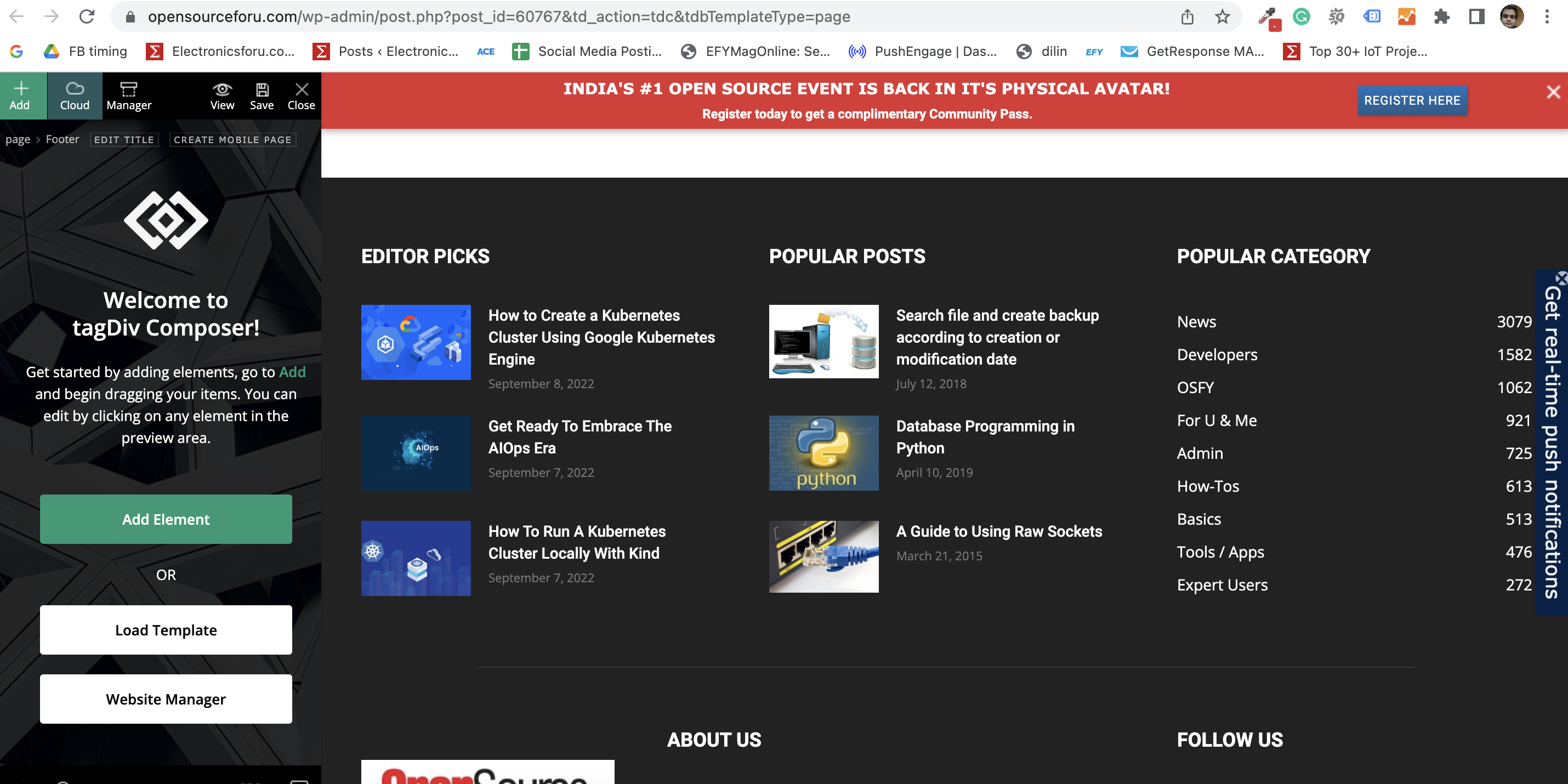 Page Settings