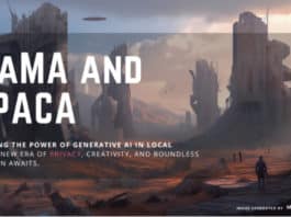 image generated by Midjourney and further edited in Canva