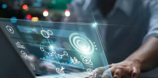 Technology, Digital Display, Business, Data, Artificial Intelligence