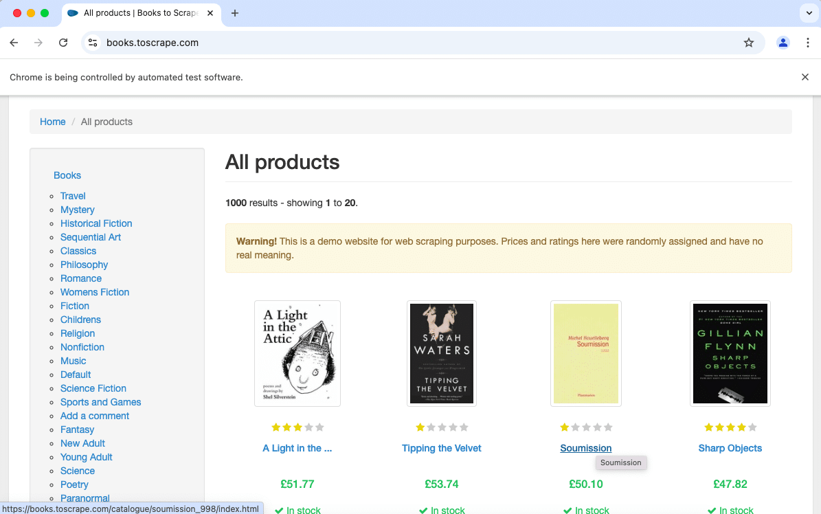 Exploring other links