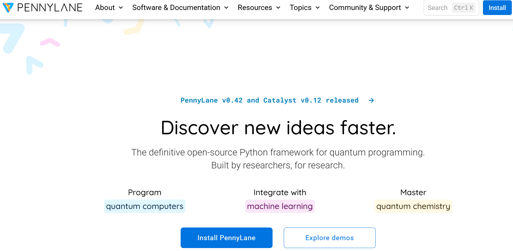 PennyLane for quantum programming