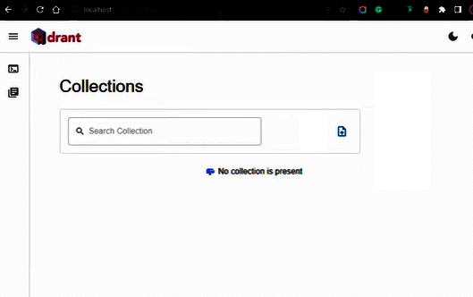 Qdrant user interface