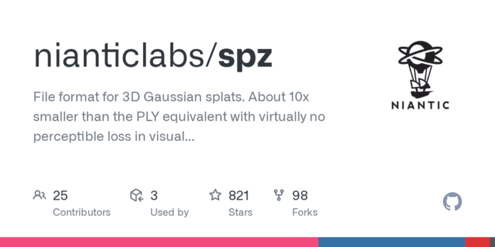 Open Source SPZ 4 Format From Niantic Spatial Scales 3D Gaussian Splats for XR, Robotics, and Web Pipelines