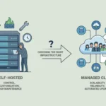 Self-Hosted vs Managed Cloud: Choosing The Right Infrastructure For Modern Apps Self-Hosted vs Managed Cloud