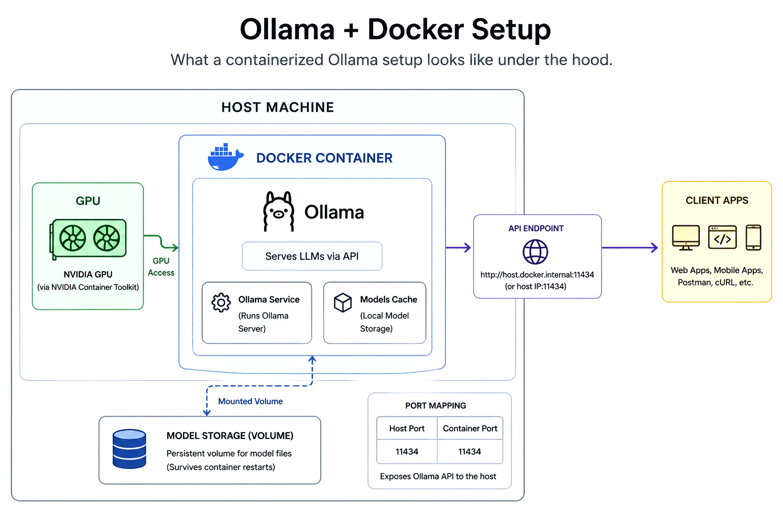 Ollama and Docker setup